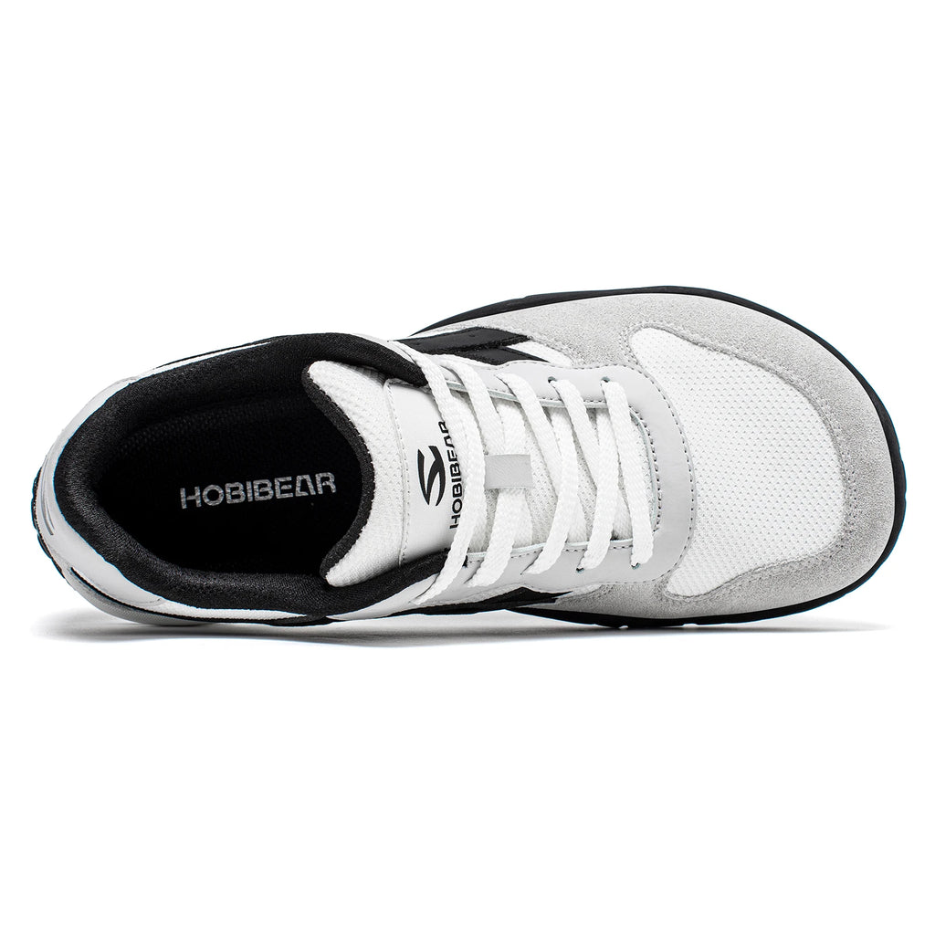 HOBIBEAR Unisex Wide Width Shoes Minimalist Barefoot Sneakers Hiking Trail Running Shoes for Men Women