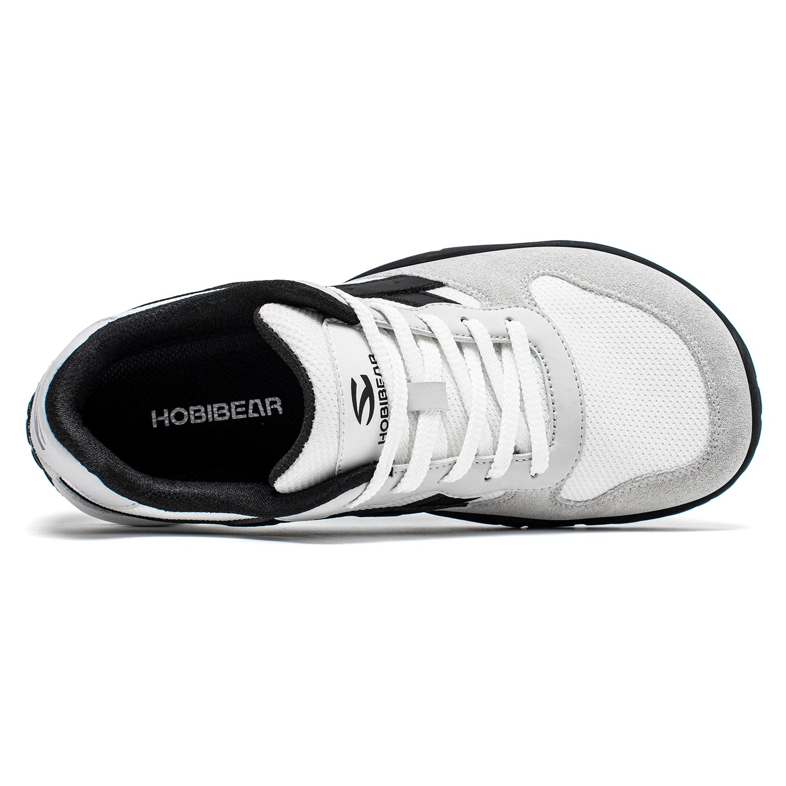 HOBIBEAR Unisex Wide Width Shoes Minimalist Barefoot Sneakers Hiking Trail Running Shoes for Men Women