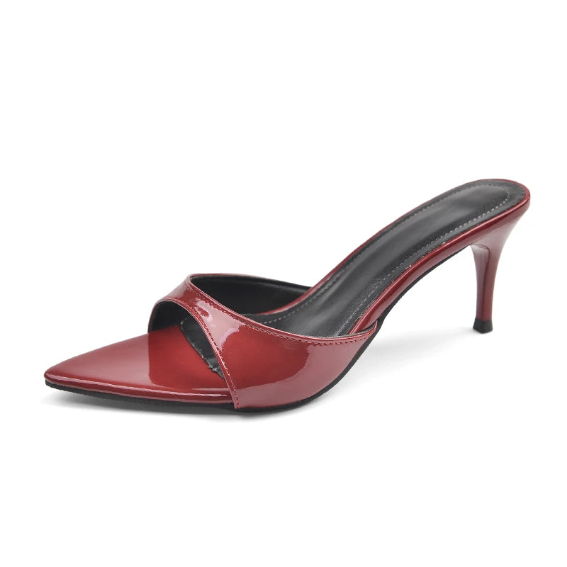 Women's High Heels Summer Women Fashion Classic Pointy Open Toe Stiletto Heels Sexy Women's Party Women's Sandals