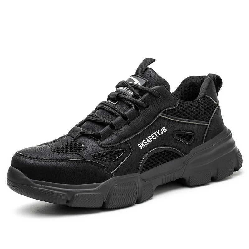 New Unisex Safety Shoes Men Work Sneakers Indestructible Safety Boots Women Shoes Men Steel Toe Shoes Sport Style