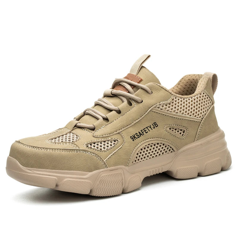 New Unisex Safety Shoes Men Work Sneakers Indestructible Safety Boots Women Shoes Men Steel Toe Shoes Sport Style